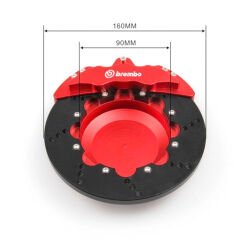 Brembo Metal Kırmızı Küllük