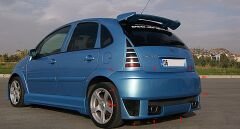 Citroen C3 Arka Tampon Eki