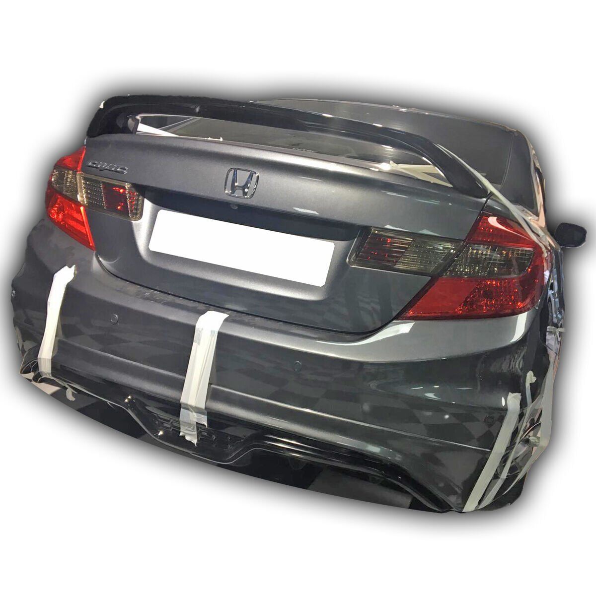 Honda Civic Fb7 Uyumlu Si Spoiler Boyasız Fiber
