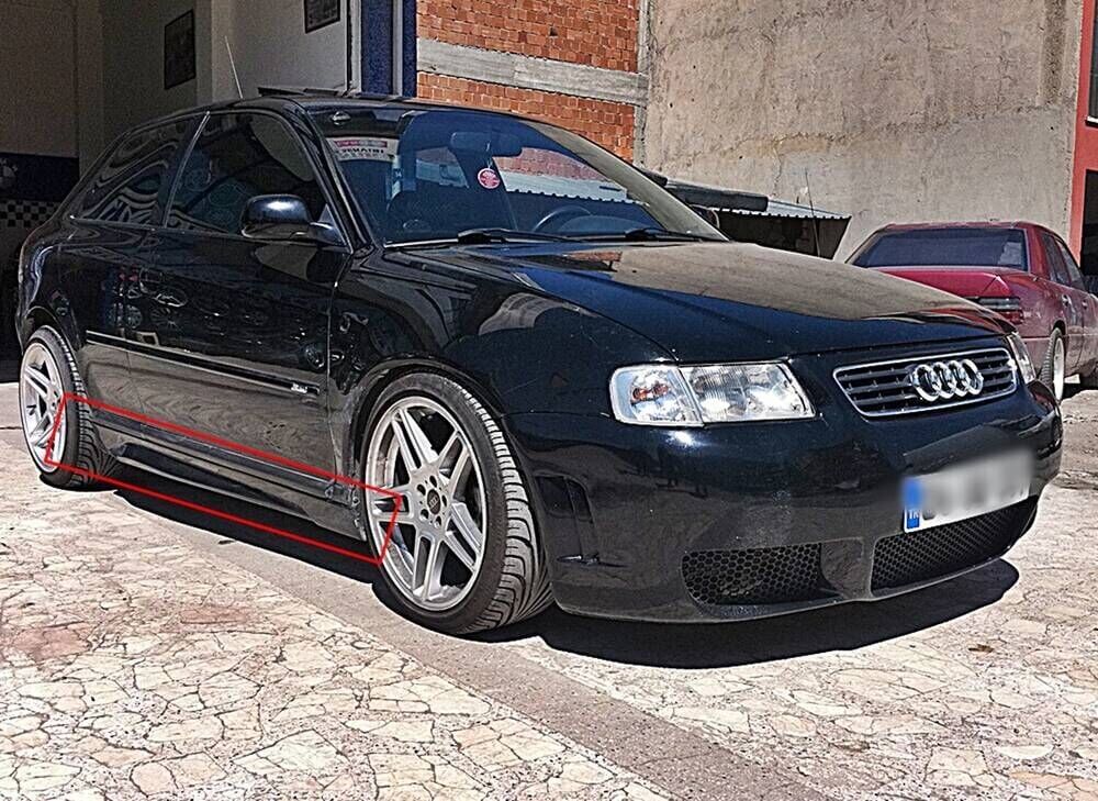 Audi A3 8L Uyumlu Yedek Parça Marşpiyel Takımı Boyasız