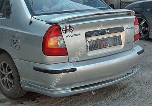Hyundai Accent Uyumlu Yedek Parça Milenyum Arka Tampon Eki