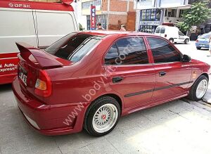 Hyundai Accent Uyumlu Yedek Parça Milenyum Delikli Marşpiyel