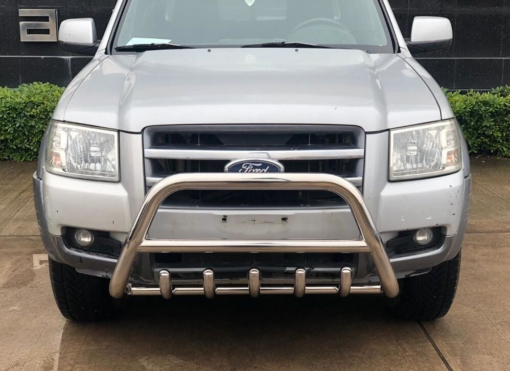 Ford Ranger 2006+ Off Road Krom Karterli Ön Koruma Ön Tampon Koruma Demiri Informplus AQM4WD PWT02