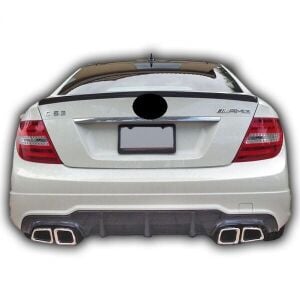 Mercedes W204 C180 2012-2015 Uyumlu Yedek Parça Makyajlı Difüzör (Plastik)