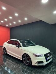 Audi A3 2013-2016 Rs3 Body Kit (Sedan)- Ön Arka Tampon & Panjur & Marşpiyel (Egzoz Dahil)