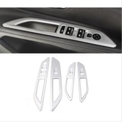 Peugeot 3008 2016+ Kapı Kolçak Kaplaması Silver