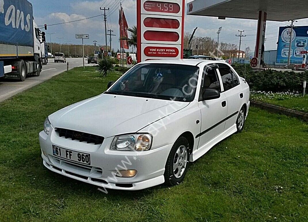 Hyundai Accent Uyumlu Yedek Parça Milenyum Ön Tampon Eki