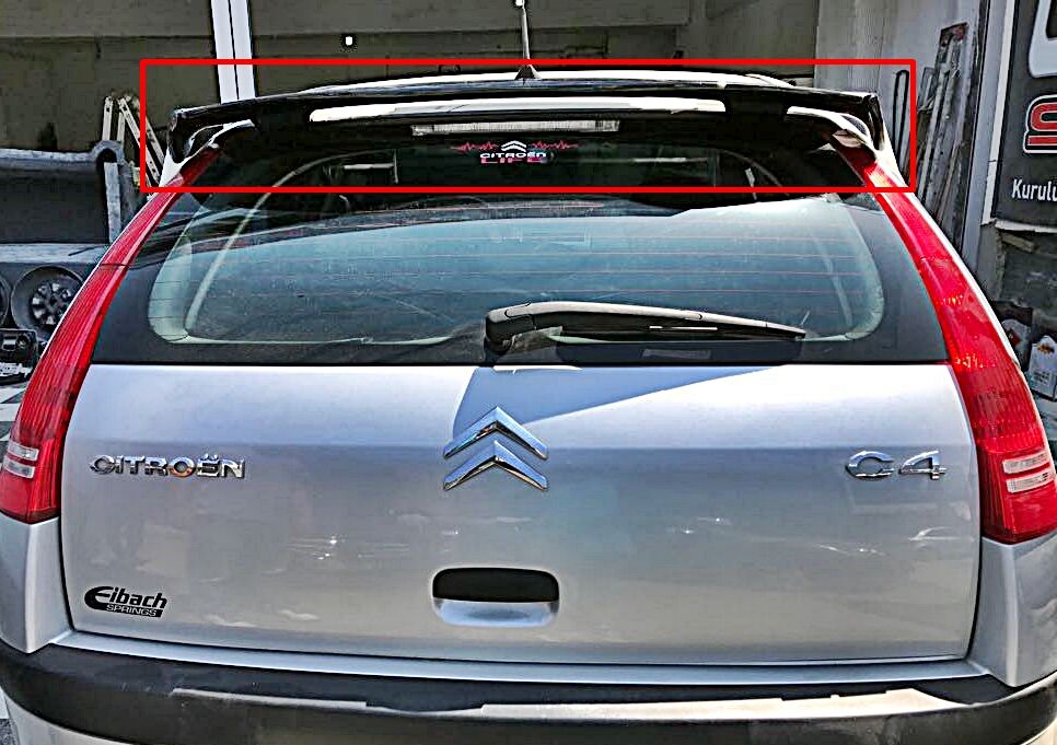 Citroen C4 BGR Spoiler