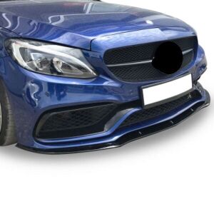 Mercedes W205 Uyumlu Yedek Parça Coupe Ön lip (Fiber)