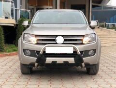 Vokswagen Amarok 2010+ Off Road Krom Poliüretan Ön Koruma Ön Tampon Koruma Demiri Amazonplus AQM4WD