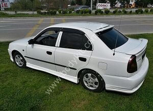 Hyundai Accent Uyumlu Yedek Parça Cam Üstü Spoiler
