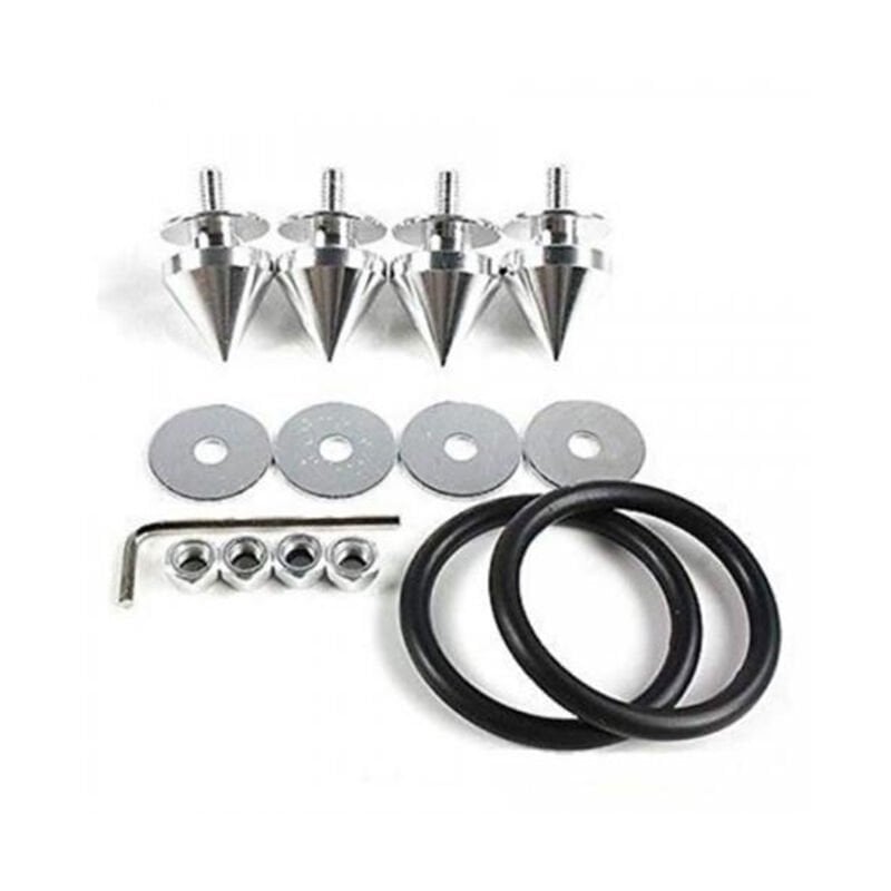 Jdm Sivri Renkli Tampon Tutucu Lastik Gri