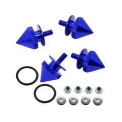 Jdm Sivri Renkli Tampon Tutucu Lastik Mavi