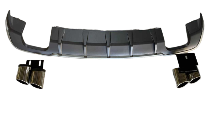 Audi A3 S3 2017+  Uyumlu Yedek Parça Sedan Difüzör Egzoz Seti