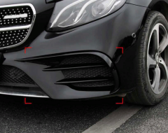 Mercedes W213 2016-2019 E & C238 Coupe Uyumlu E63 Ön Tampon Bıçakları