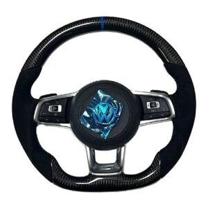 Volkswagen Golf 7.5 R F1 Uyumlu Yedek Parça  Vitesli Carbon Alcantara Direksiyon