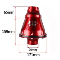 KN Apollo Açık Hava Performans Filtre Kiti Siyah