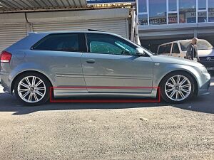 Audi A3 Uyumlu Yedek Parça Vorteks Tek Kapı Marşpiyel