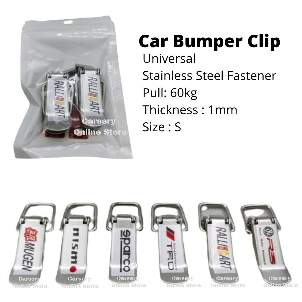 Universal Ralliart Tampon Tutucu Paslanmaz Çelik Bağlantı S Aparatı