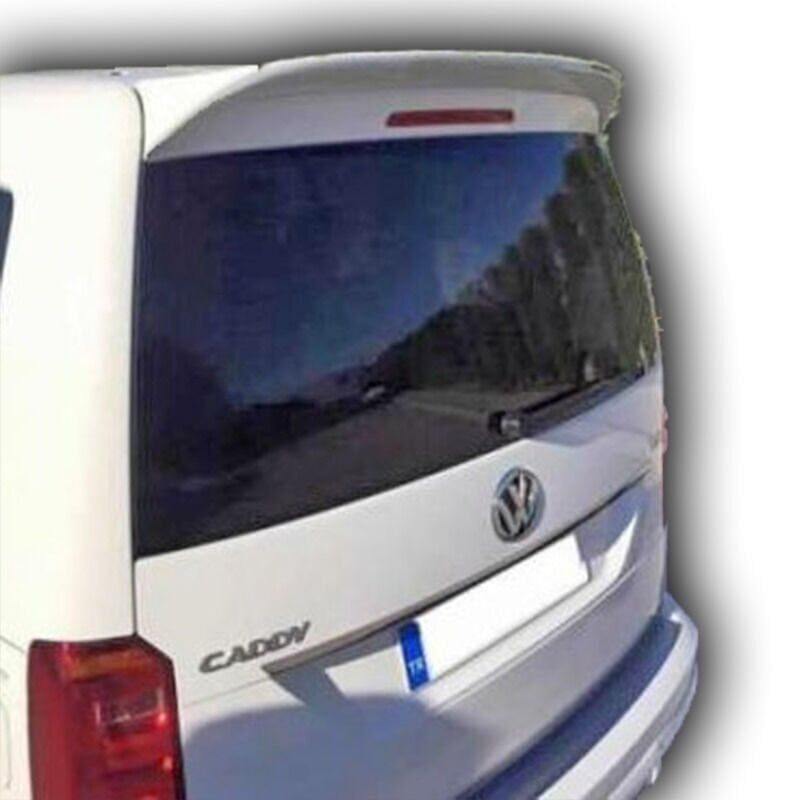 Volkswagen Caddy 2010 - 2015 Uyumlu Yedek Parça Spoiler Boyasız