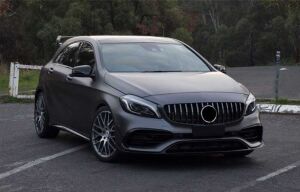 Mercedes W176 2013-2015 Uyumlu Yedek Parça GTR Panjur Siyah