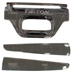 Mitsubishi L200 2014+ Bagaj Kapağı Kaplama Nikelaj