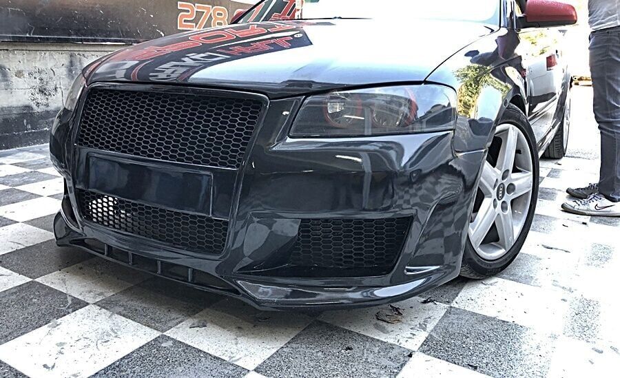 Audi A3 2008-2013 Uyumlu Yedek Parça Spor Ön Tampon