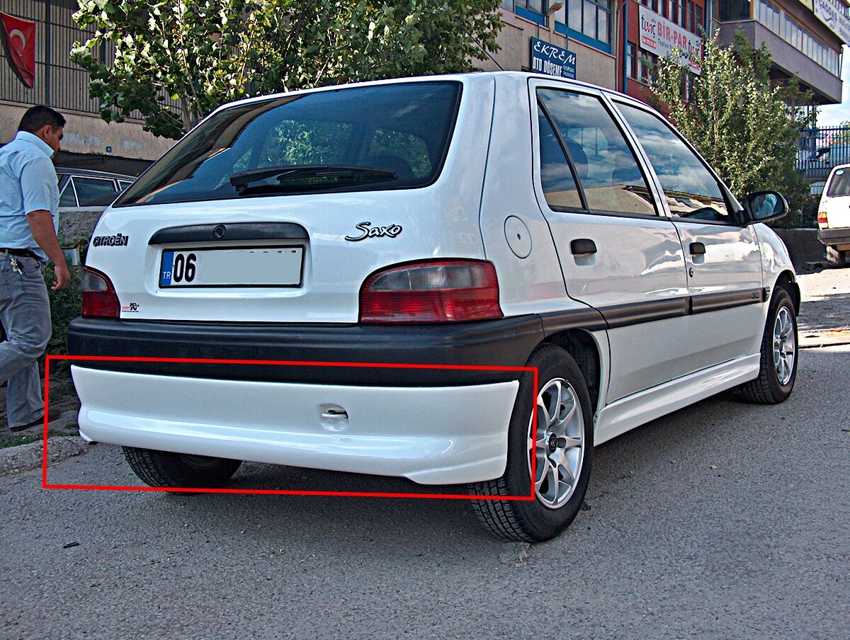 Citroen Saxo Arka Tampon Eki