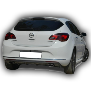 Opel Astra J Hb 2013 - 15 Uyumlu Yedek Parça Rieger Difüzör Plastik Boyasız