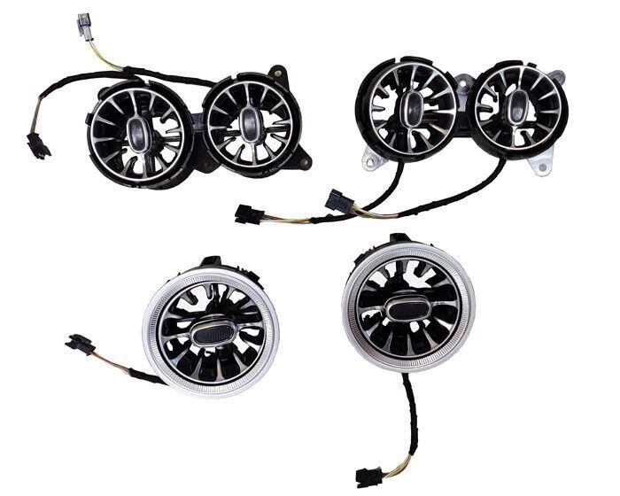 Mercedes S Class W222 2014-2020 Uyumlu Yedek Parça 64 Renk Ön Havalandırma Ambiyans