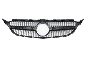 Mercedes C-Class Uyumlu Yedek Parça W205 İçin Uyumlu 2014-2018 C63 Dizayn Gri Panjur