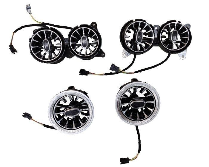 Mercedes S Class W222 2014-2020 Uyumlu Yedek Parça 7 Renk Ön Havalandırma Ambiyans