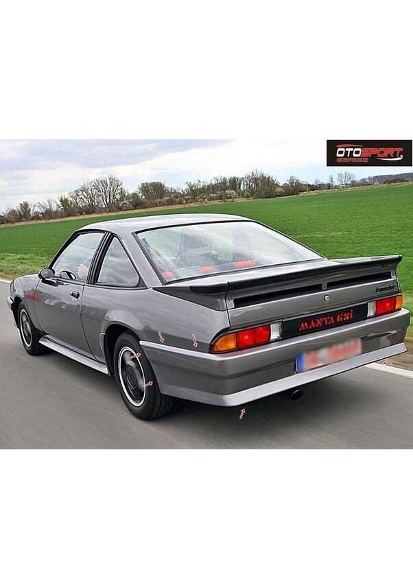 Opel Manta Uyumlu Yedek Parça Gsi Arka Tampon