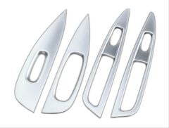 Nissan Qashqai 2014-2020 Kolçak Kaplama - Silver