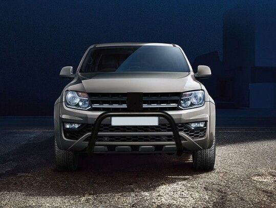 Mitsubishi L200 2007+ Off Road Siyah Ön Koruma Ön Tampon Koruma Demiri Dinamic Plus AQM4WD