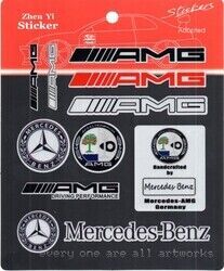 Mercedes Uyumlu Yedek Parça Afflaterbach Sticker 10 Adet