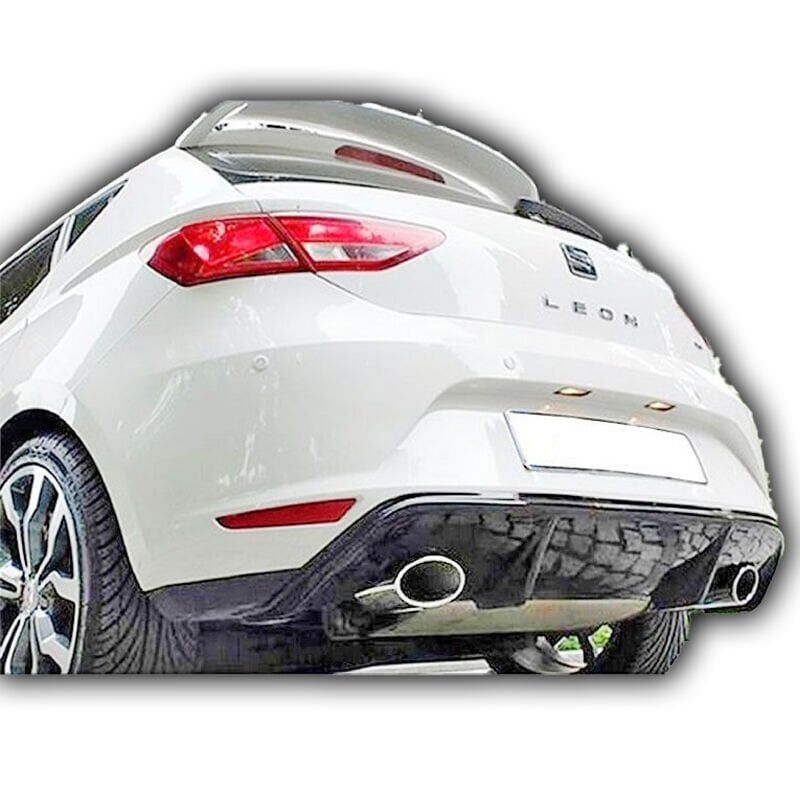 Seat Leon Mk3 2013+ Style Uyumlu Yedek Parça Difüzör (Plastik)