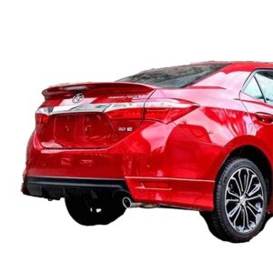 Toyota Corolla 2014+ Uyumlu Yedek Parça Işıklı Spoiler (Plastik)