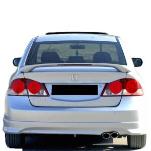 Honda Fd6 Uyumlu Yedek Parça Işıklı Spoiler Boyasız Fiber