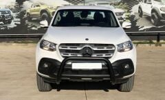 Mercedes X-Class 2017+ Uyumlu Off Road Siyah Ön Koruma Ön Tampon Koruma Demiri Dinamic Plus AQM4WD