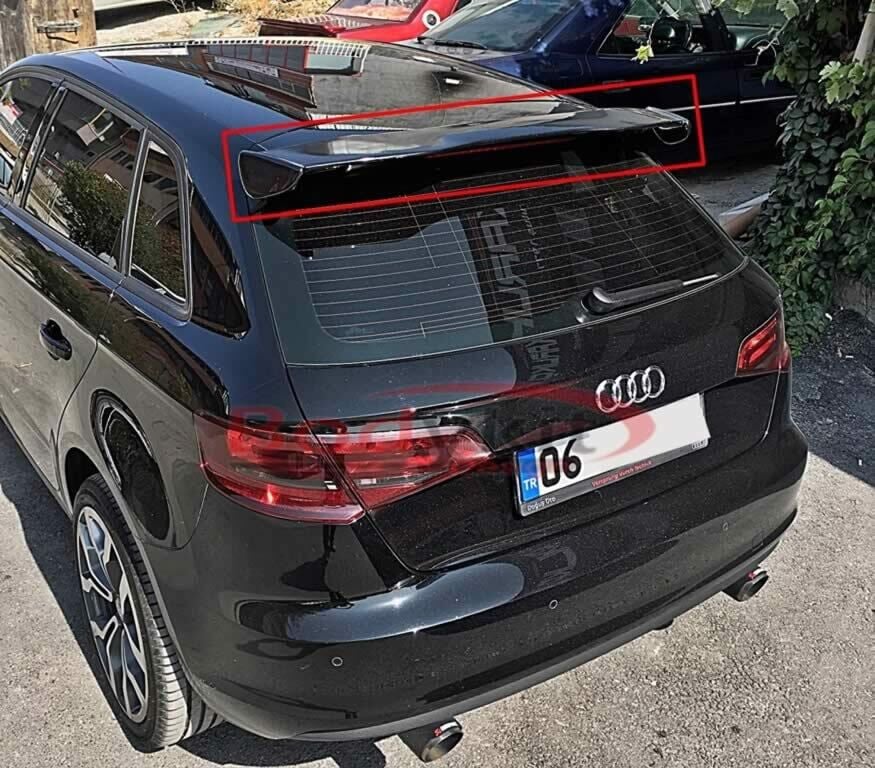 Audi A3 Uyumlu Yedek Parça Spoiler 15-18