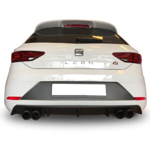 Seat Leon Uyumlu Yedek Parça Mk3 Sag-Sol Çift Çıkış Difüzör (Plastik)