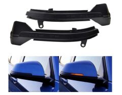 Bmw 5 Serisi F10 Dinamik Led Ayna Sinyali Mavi Selamlama