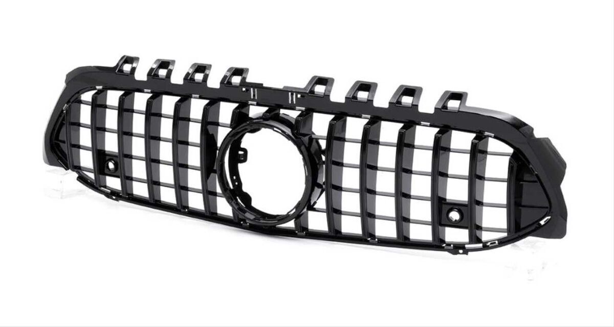 Mercedes W177 2019+ Uyumlu Yedek Parça GTR Panjur Siyah