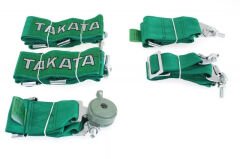 Takata 5 Noktalı Emniyet Kemeri Yeşil