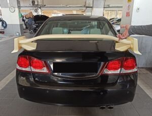 Honda Civic Uyumlu Yedek Parça FD6 2006-2012 İçin Uyumlu Typer Spoiler (Boyasız)