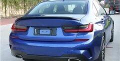 Bmw 3 Serisi G20 Kalın Tip Spoiler Parlak Siyah
