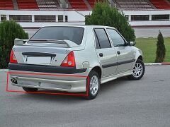 Dacia Solenza Arka Tampon Eki