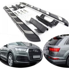 Audi Q7 2016 Sonrası Oem Yan Basamak Koruma