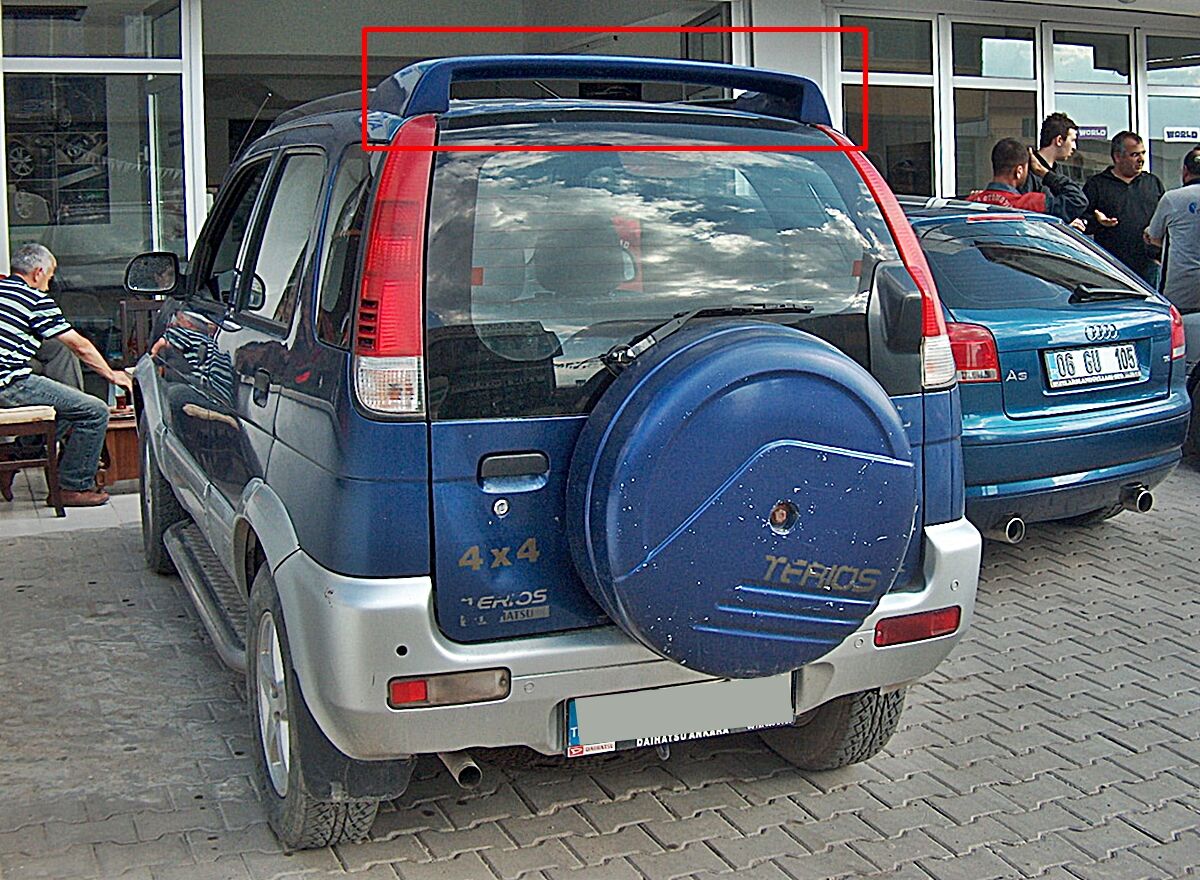 Daihatsu Terios Tavan Spoiler